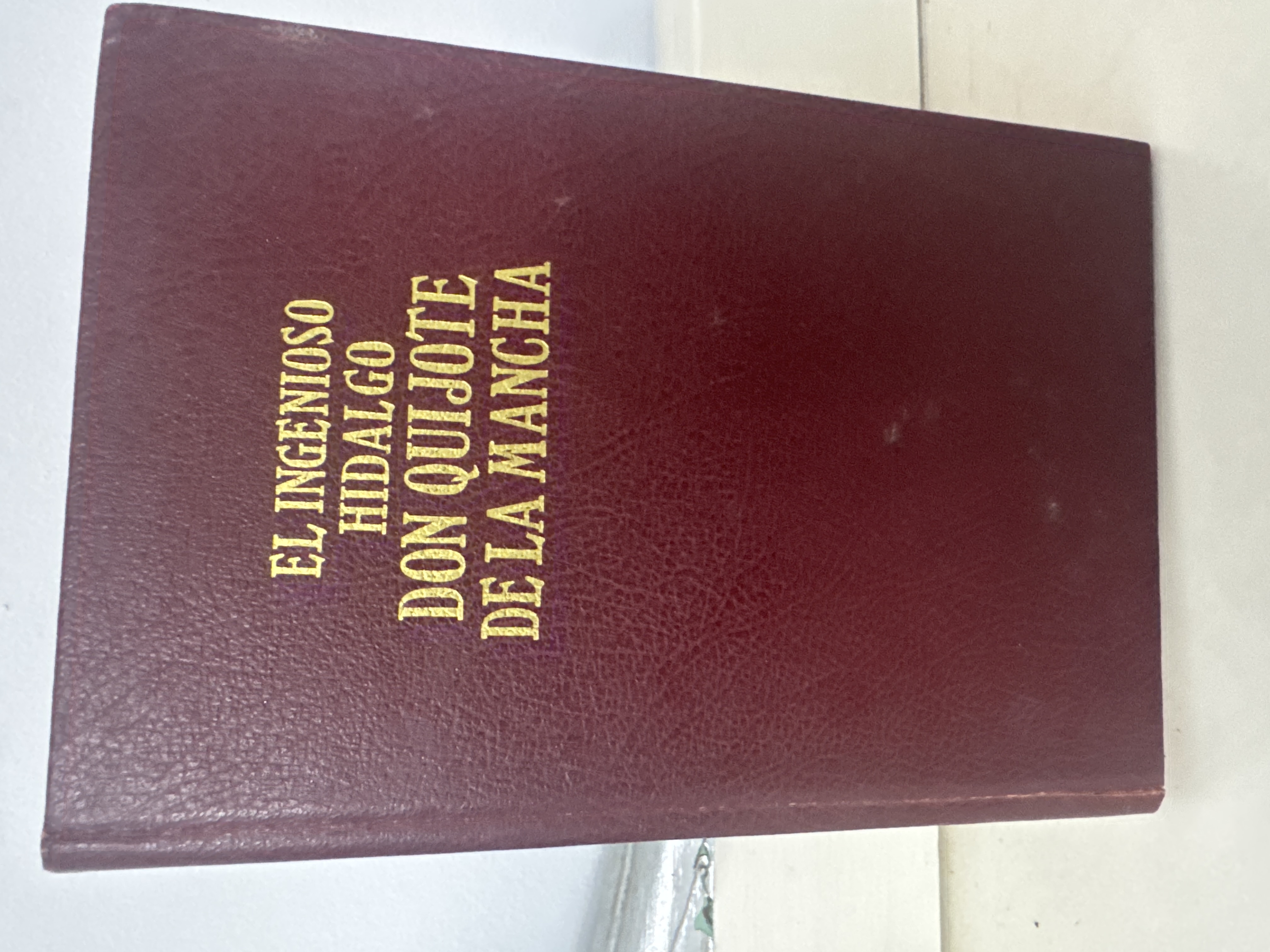 El libro por excelencia, el ingeniero Hidalgo, Don Quijote de la mancha impreso en 1971