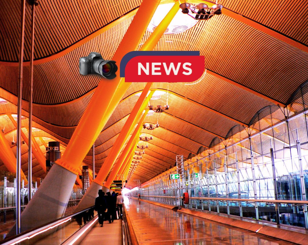 Foto de contaminación - Un reciente estudio alerta que el cambio climático podría intensificar la contaminación acústica en el aeropuerto de Barajas (A.Suárez). Según los investigadores, el aire más cálido y menos denso obliga a los aviones a elevarse más lentamente durante el despegue, aumentando así la exposición al ruido en los barrios cercanos.